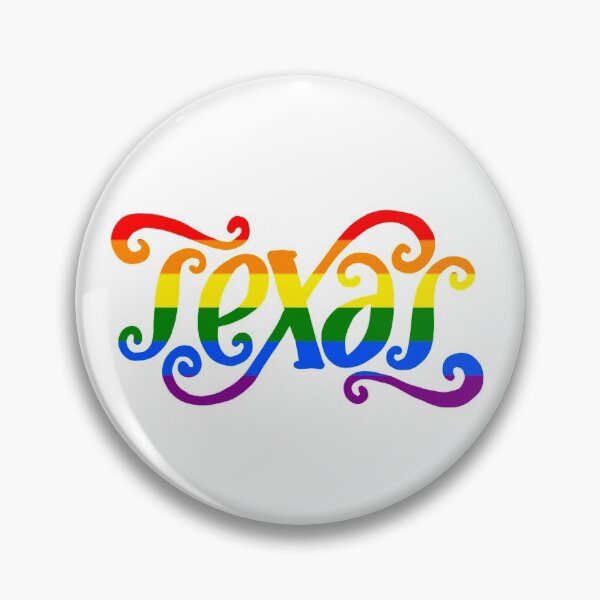 Item preview, Texas pride ambigram designed and sold by Thatgaybrand.