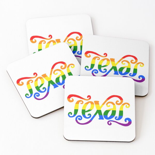 Item preview, Texas pride ambigram designed and sold by Thatgaybrand.