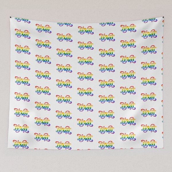 Item preview, Texas pride ambigram designed and sold by Thatgaybrand.