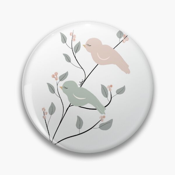 Artikelvorschau, Zwei schlafende Vögel in einem Baum entworfen und verkauft von Helen Knecht.