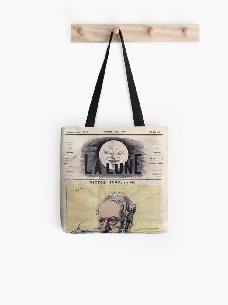 Thumbnail 1 of 2, Tote Bag, André Gill Hugo designed and sold by wetdryvac.