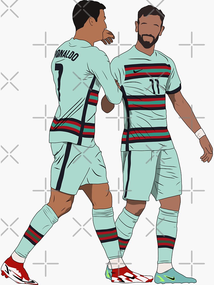 Cristiano Ronaldo Kit Sticker for Sale by designsheaven