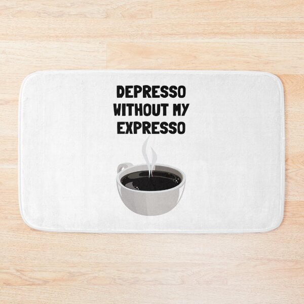 Aperçu de l'œuvre Depresso sans mon expresso - café créée et vendue par priyankajustine.