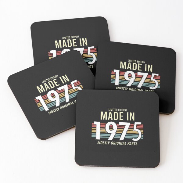 Item preview, Limited Edition Made In 1975 Mostly Original Parts - Funny Vintage Years Old Birthday Gifts. designed and sold by ALITOPRINCE.