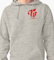 Twice Logo Red Pullover Hoodie