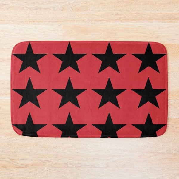 Item preview, Large BLACK and RED STARS  designed and sold by RachelMacht.
