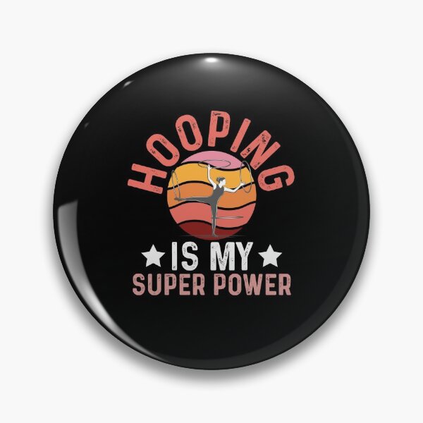 Item preview, Hooping Is My Super Power designed and sold by MagicSD Designs.