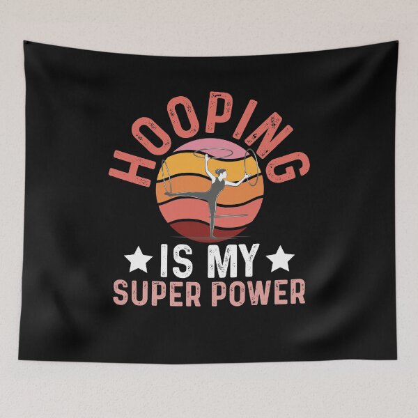 Item preview, Hooping Is My Super Power designed and sold by MagicSD Designs.