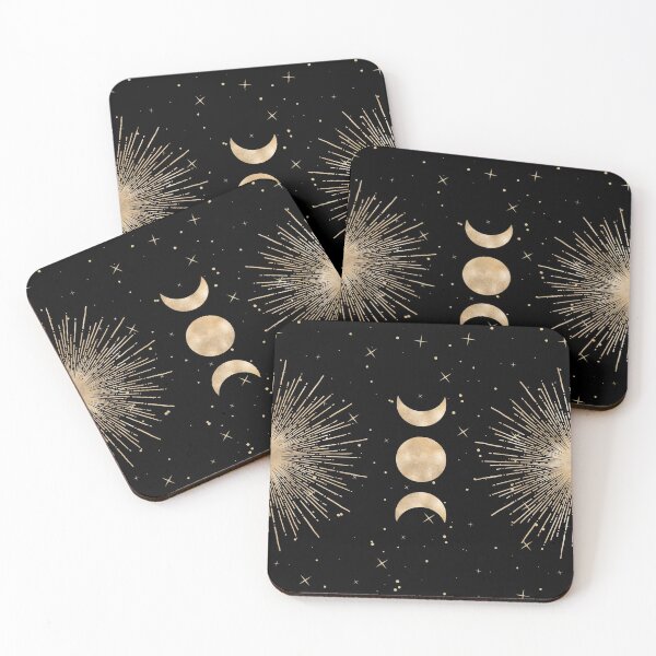 Item preview, Moon and Stars designed and sold by sashabookishart.