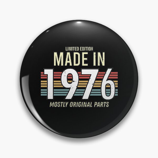 Item preview, Limited Edition Made In 1976 Mostly Original Parts - Funny Vintage Years Old Birthday Gifts. designed and sold by ALITOPRINCE.