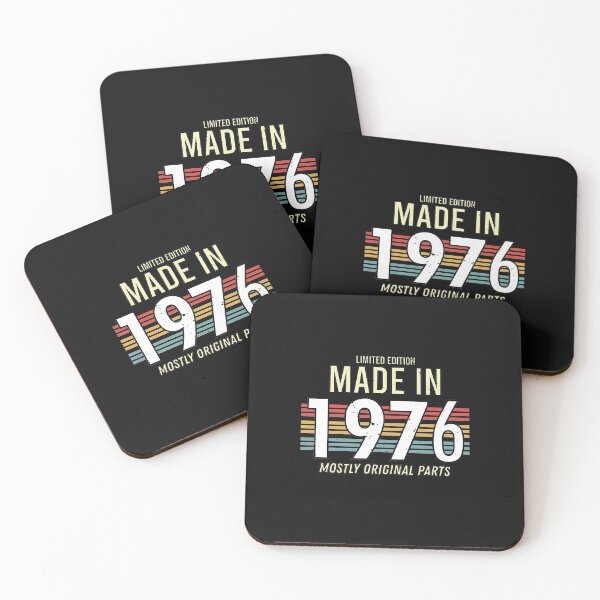 Item preview, Limited Edition Made In 1976 Mostly Original Parts - Funny Vintage Years Old Birthday Gifts. designed and sold by ALITOPRINCE.