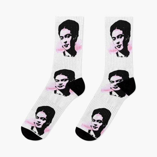 Item preview, Frida kahlo portrait feminist pink pop art designed and sold by MiloHarris.