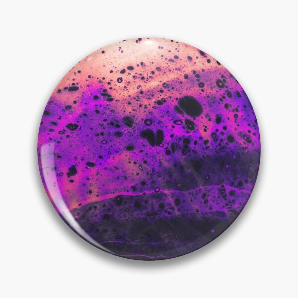 Item preview, “Diamonds and Pearls” abstract, colored collage of underwater worlds and wave forms in purple, pink, ultraviolet and peach designed and sold by N-o-r-d-l-y-s.