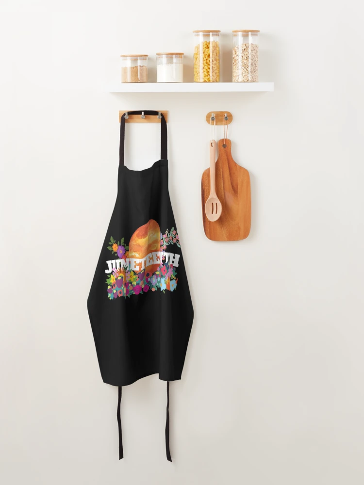 Thumbnail 4 of 6, Apron, Juneteenth designed and sold by TextToTee.