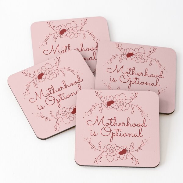 Item preview, Childfree Antinatalist Motherhood is Optional Vintage Retro Design designed and sold by MyFavorTee.