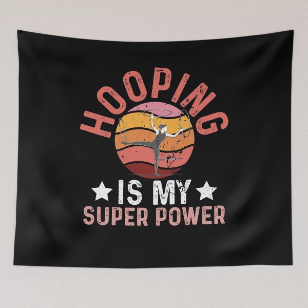 Item preview, Hooping Is My Super Power designed and sold by MagicSD Designs.
