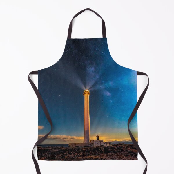 Item preview, Lighthouse Faro de Punta Pechiguera at night designed and sold by iCimages.net.