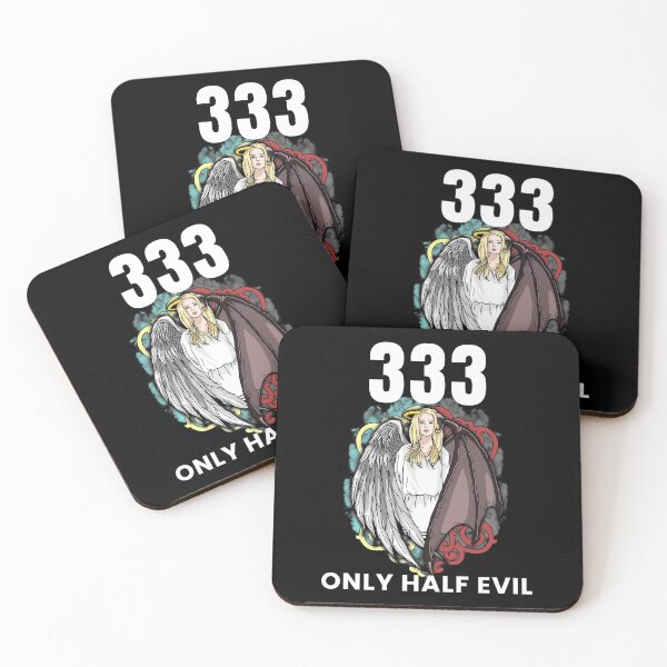 Item preview, 333 Only Half Evil Half Angel Half Devil  designed and sold by Mrpotts73.