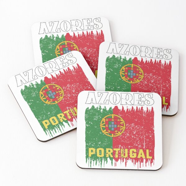 Item preview, Azores Portugal Flag Retro Art designed and sold by MrEddie10.