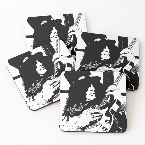 Item preview, Guitar GOD Legendary Rock Band Black Ink Media Poster Vector Pop Art Black And White Artwork designed and sold by SK22ART-DESIGN.