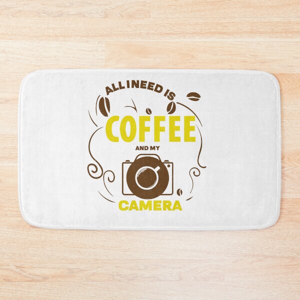 Item preview, All I Need Is Coffee And My Camera Premium T-Shirt designed and sold by Artezia.