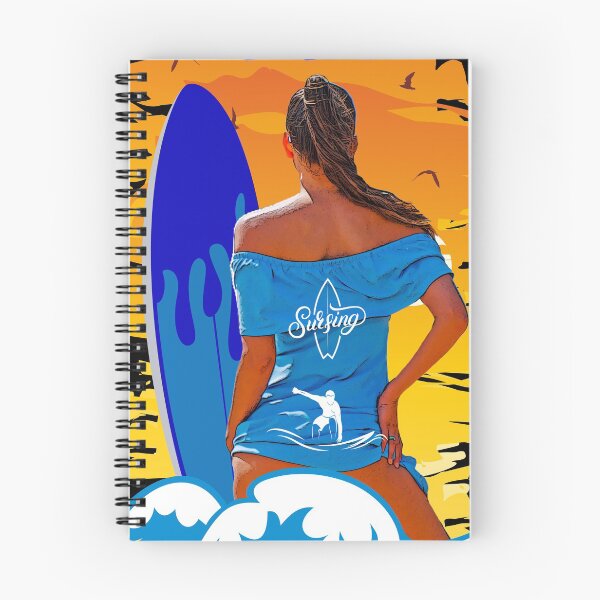 Item preview, Summer surfer female surfer designed and sold by GaryDobson.