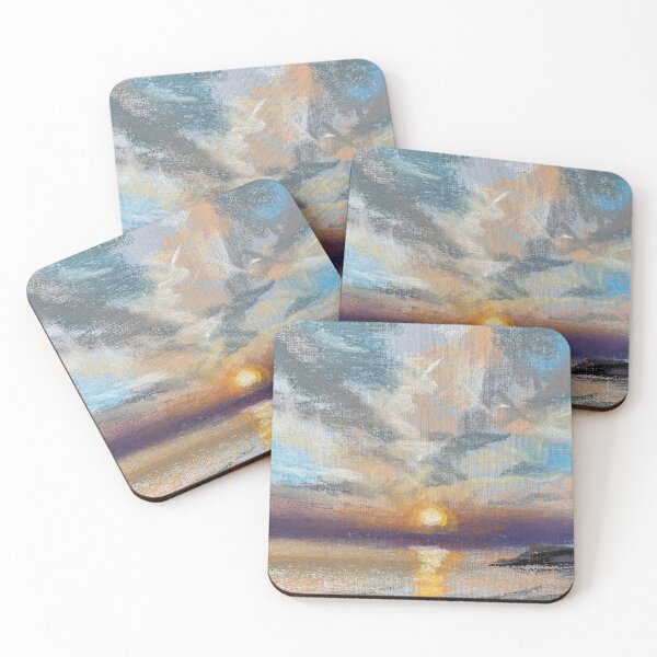 Item preview, Cloudy Sunset sky and sea designed and sold by DaryaGeft.