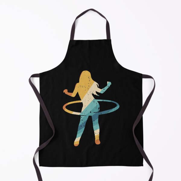Item preview, Cool Retro Hula Hooping Girl designed and sold by MagicSD Designs.