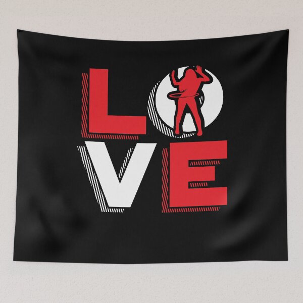 Item preview, Love Hula Hooping designed and sold by MagicSD Designs.
