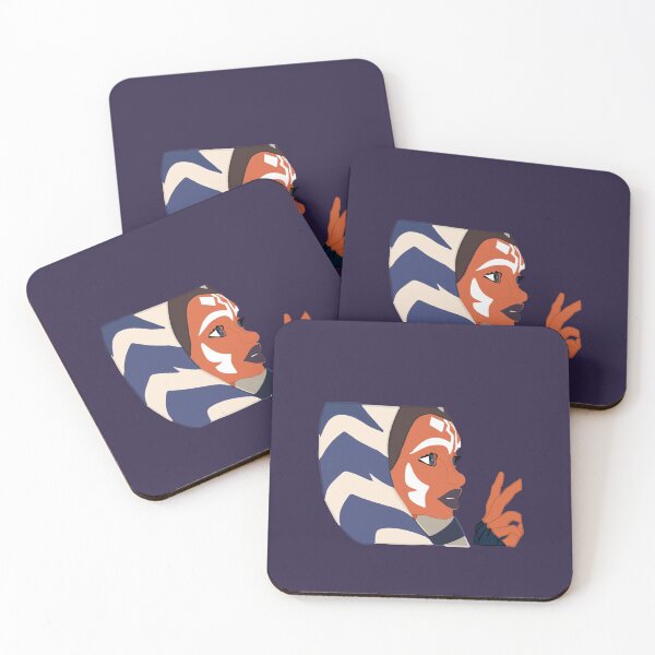 Item preview, Ahsoka Tano close up (dark background) designed and sold by zhedgehog88.