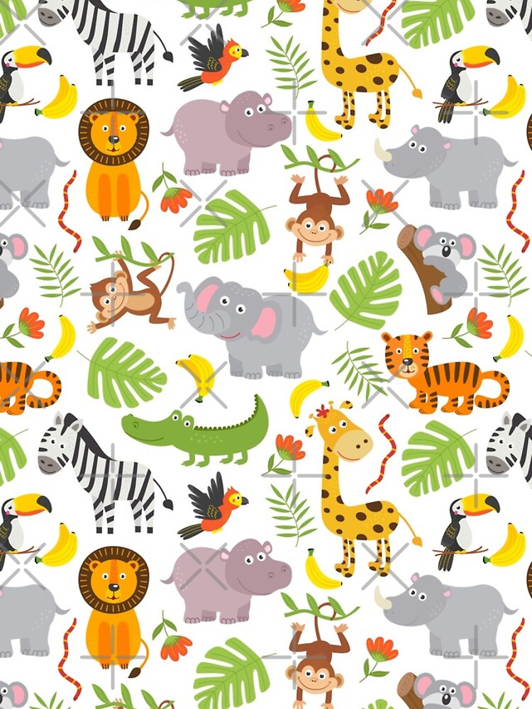 Thumbnail 4 of 4, Samsung Galaxy Phone Case, Animal In The Jungle Pattern designed and sold by PatternTale.