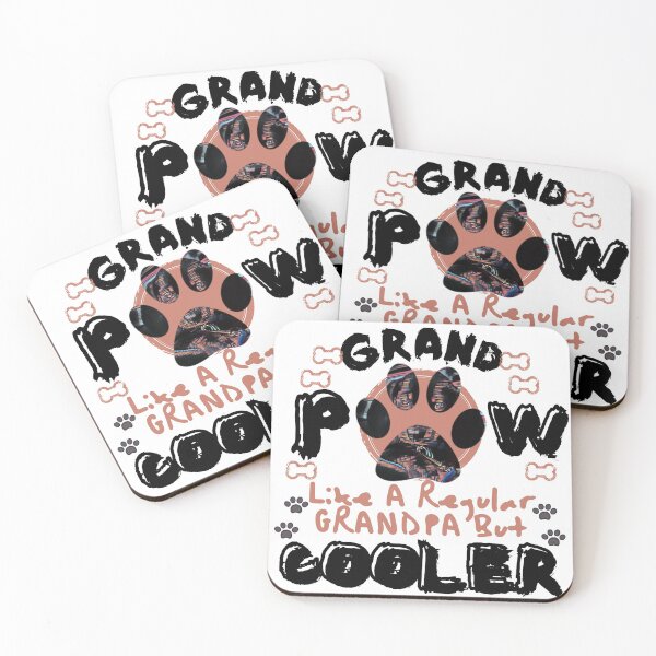 Item preview, Grand Paw Like A Regular Grandpa But Cooler- Funny Design designed and sold by Vibing-Right.