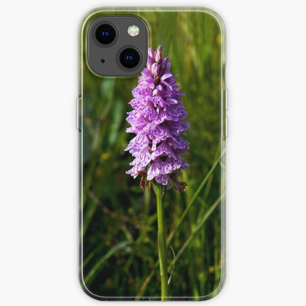 Spotted Orchid,  Donegal as iPhone case iPhone Soft Case