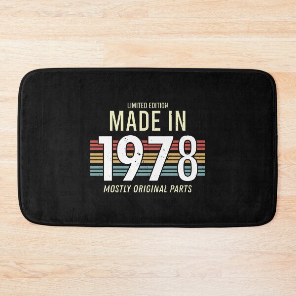 Item preview, Limited Edition Made In 1978 Mostly Original Parts - Funny Vintage Years Old Birthday Gifts. designed and sold by ALITOPRINCE.