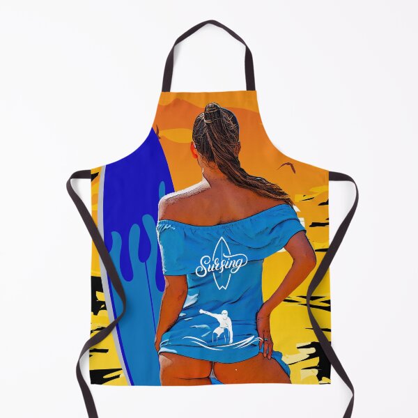 Item preview, Summer surfer female surfer designed and sold by GaryDobson.
