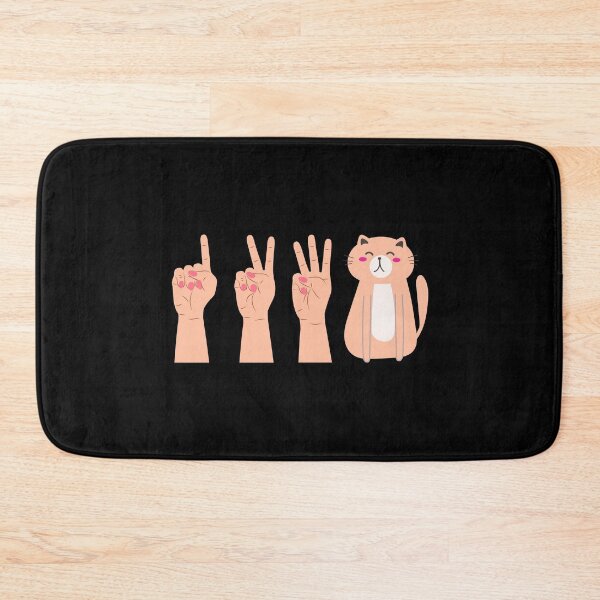 Item preview, Un Deux Trois Cat  T-Shirt designed and sold by Martimad.