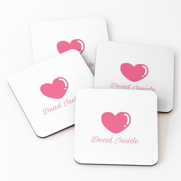 Item preview, Dead Inside Pink With heart designed and sold by GeoTeasters.