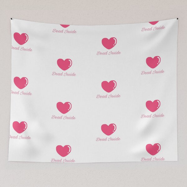 Item preview, Dead Inside Pink With heart designed and sold by GeoTeasters.