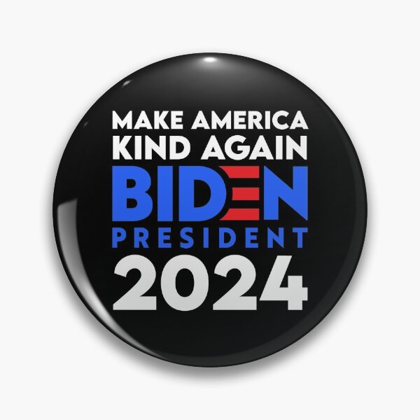 Item preview, Make America Kind Again Biden President 2024 designed and sold by Cat Lady Designs.