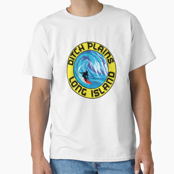 Vista previa del artículo con la obra «Surf DITCH PLAINS LONG ISLAND NUEVA YORK Surf Tabla de surf Olas», diseñado y vendido por DESTINATIONS DECAL.