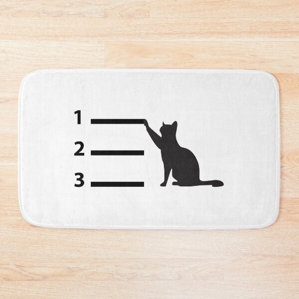 Item preview, Un Deux Trois Cat  T-Shirt designed and sold by Martimad.