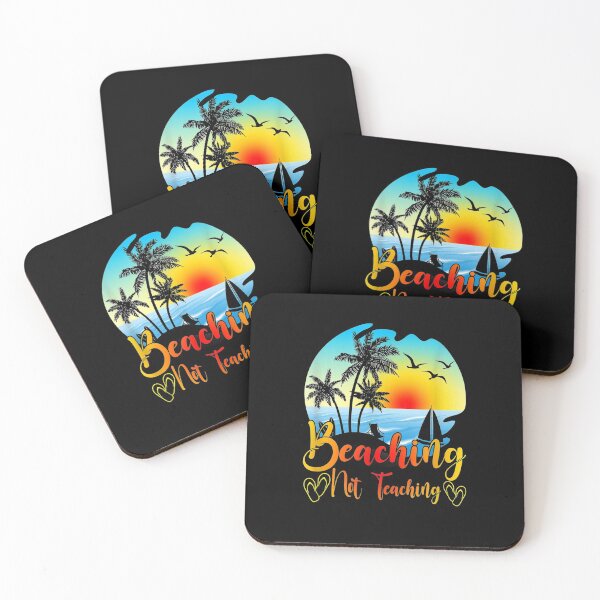 Item preview, Beaching Not Teaching Funny Summer Teacher Beach Vacation  designed and sold by sheilase.