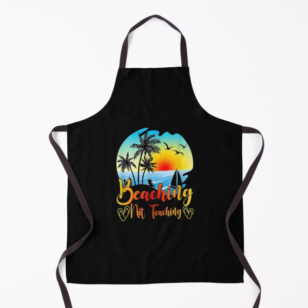 Item preview, Beaching Not Teaching Funny Summer Teacher Beach Vacation designed and sold by sheilase.