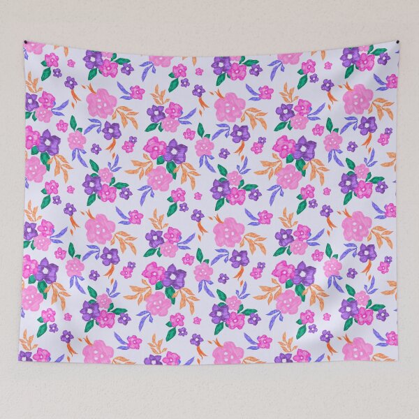 Item preview, Hand painted flowers designed and sold by Laura Caballero.