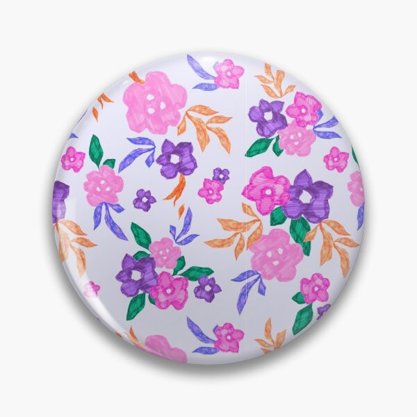 Item preview, Hand painted flowers designed and sold by Laura Caballero.