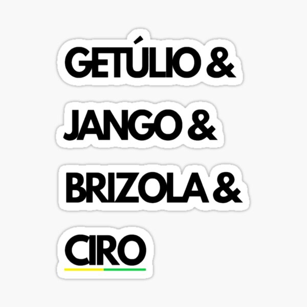 Item preview, Ciro Gomes01 designed and sold by PoliticsPrint.