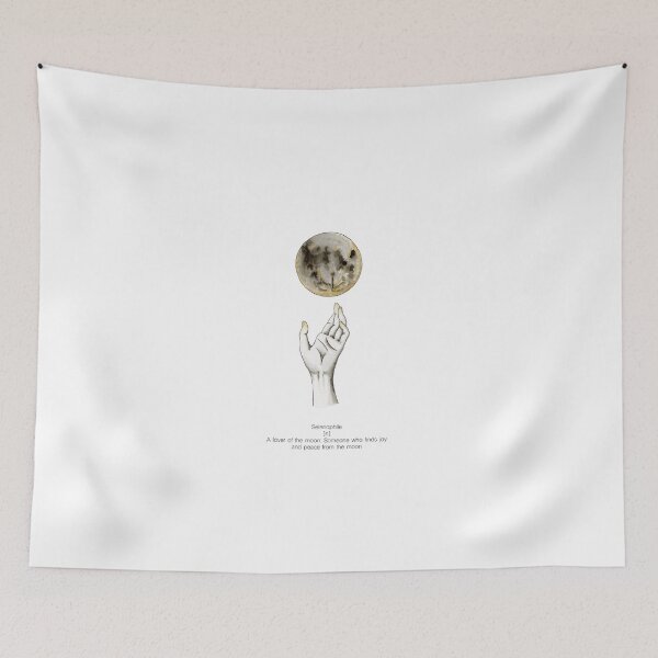 Item preview, Selenophile - A lover of the moon designed and sold by CanvasandCopper.