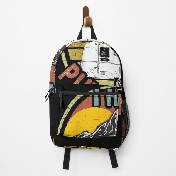 Item preview, Funny Retro Vintage Mountains Rv Camping I Hate Pulling Out designed and sold by sheilase.