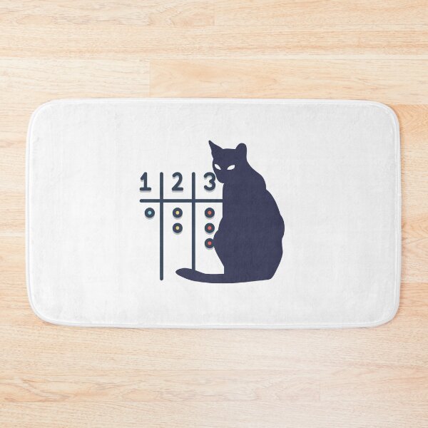 Item preview, Un Deux Trois Cat  T-Shirt designed and sold by Martimad.