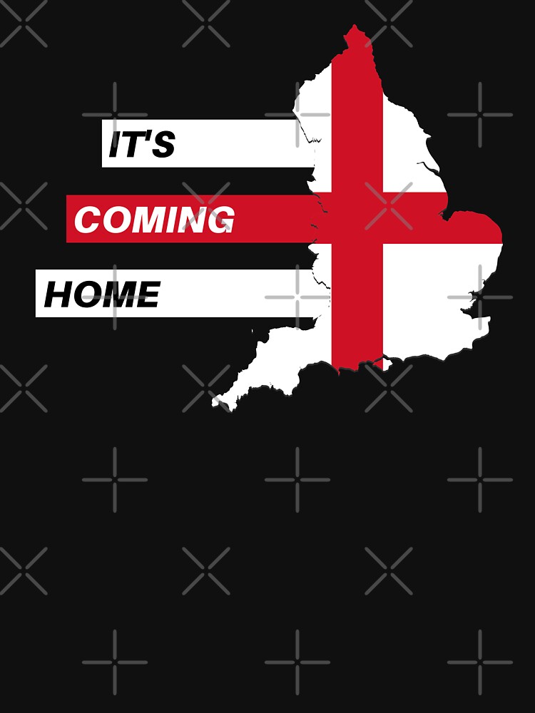 "ITS COMING HOME ENGLAND FOOTBALL" Tshirt for Sale by SurbDesigns